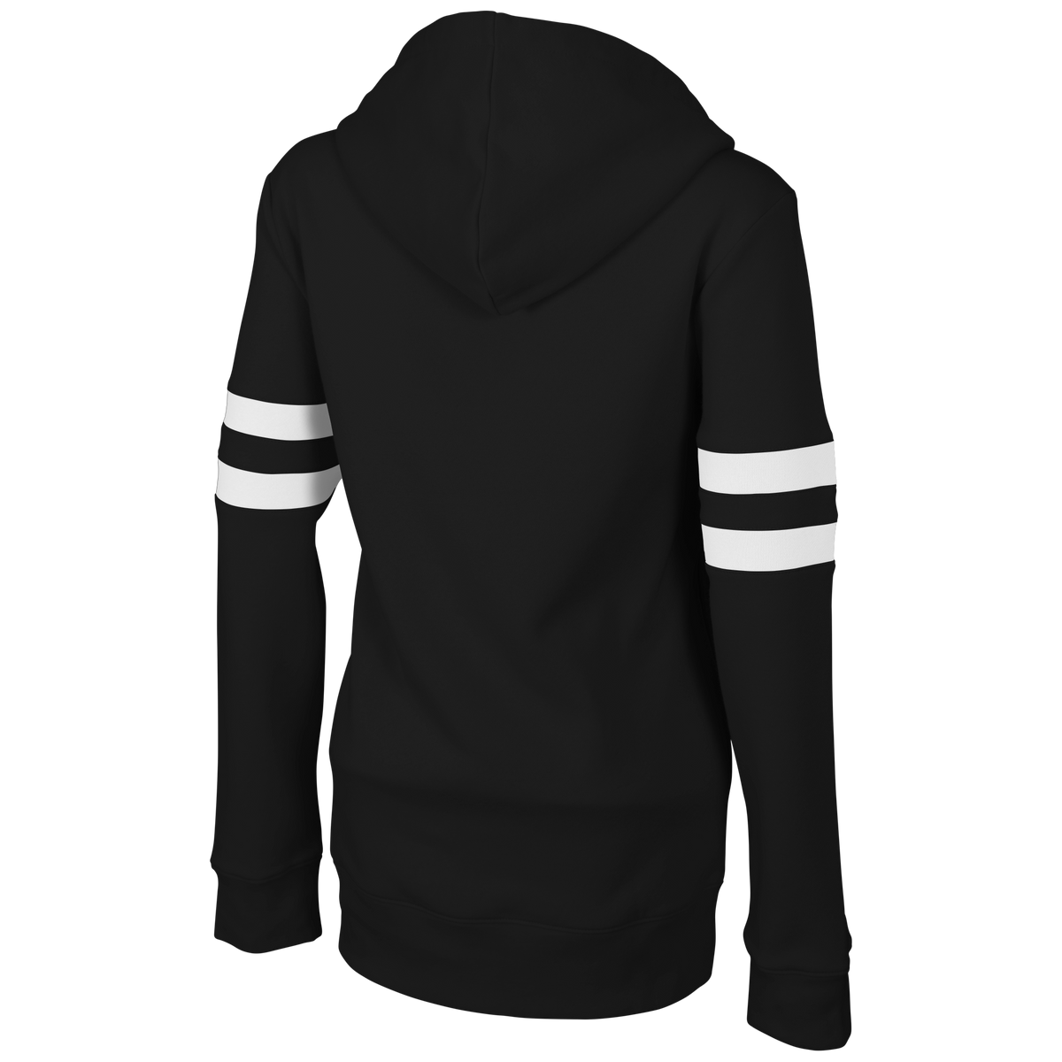 Kings Women Stadium Essentials NHL Road Game Fleece Black Hoodie