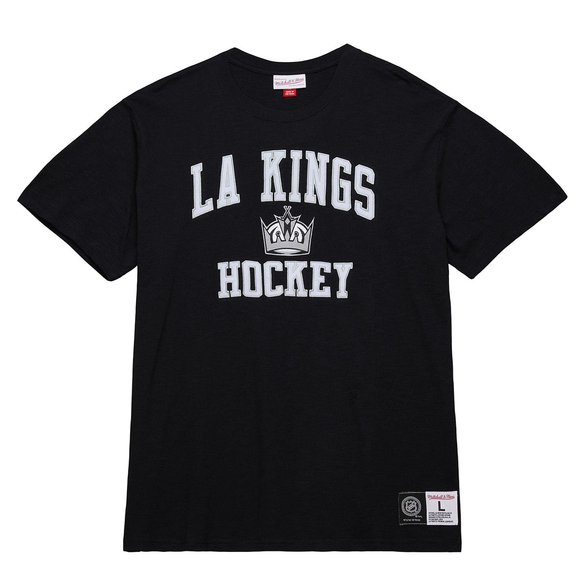 Kings Mitchell & Ness Legendary Slub Black T-Shirt