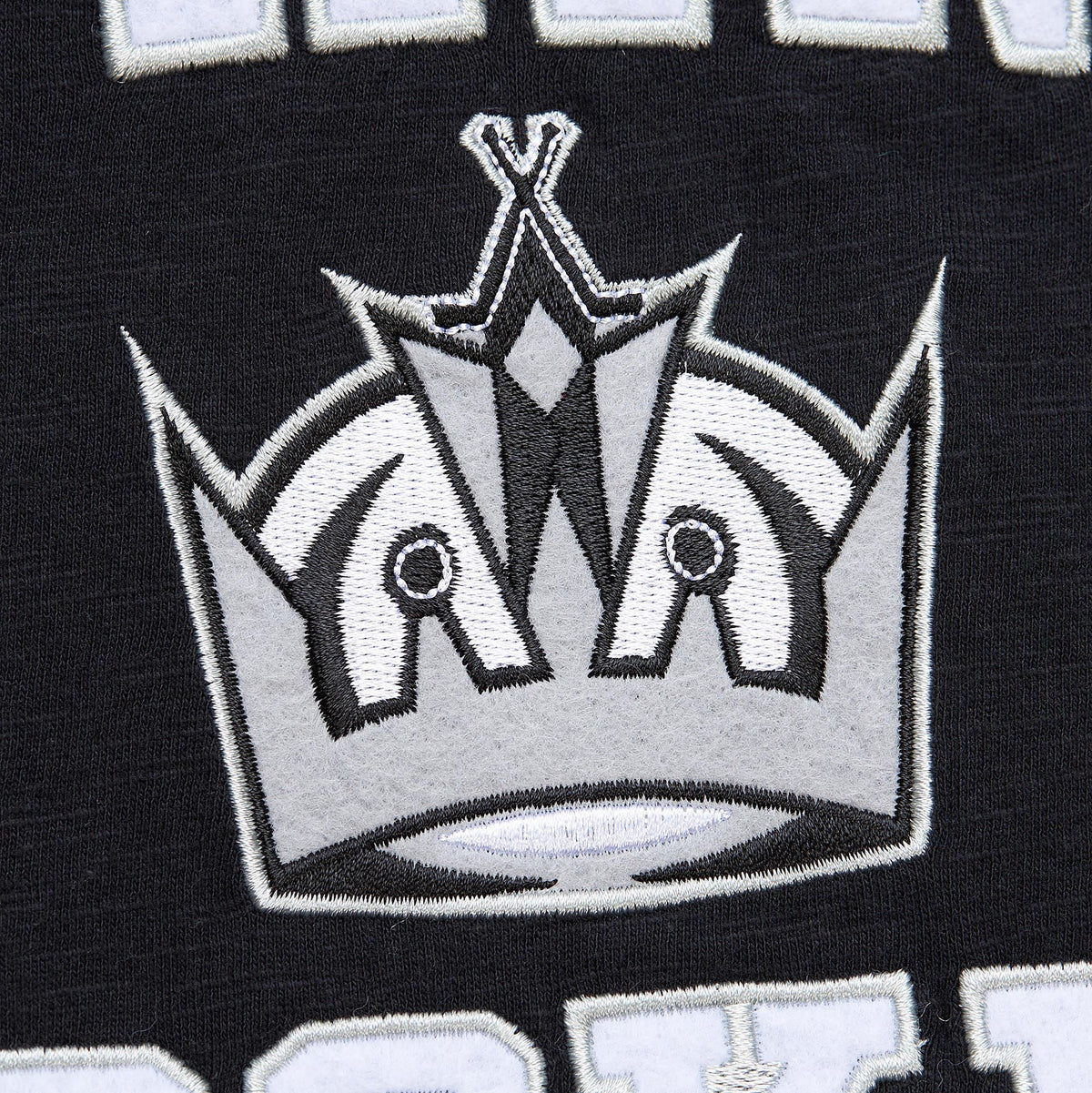 Kings Mitchell & Ness Legendary Slub Black T-Shirt