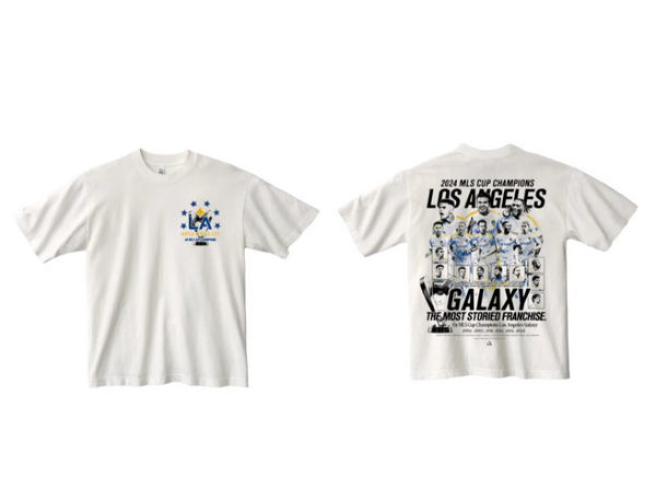 LA GALAXY 2024 PLAYER CHAMPS T-SHIRT – TEAM LA Store