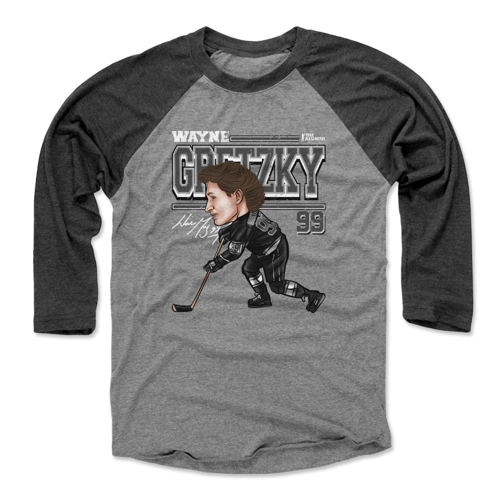 Wayne Gretzky Los Angeles Cartoon WHT