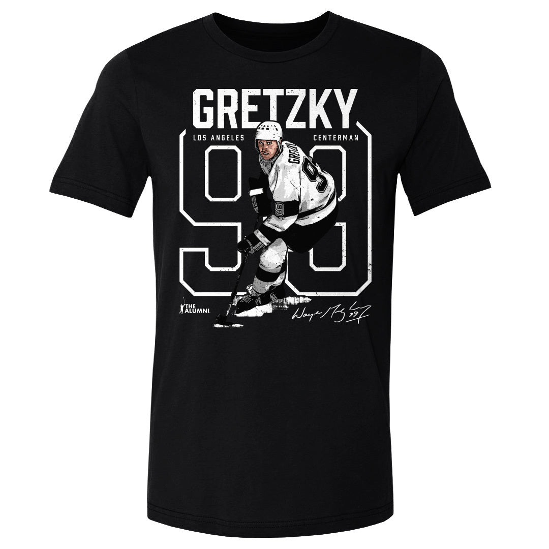Wayne Gretzky Number Outline WHT