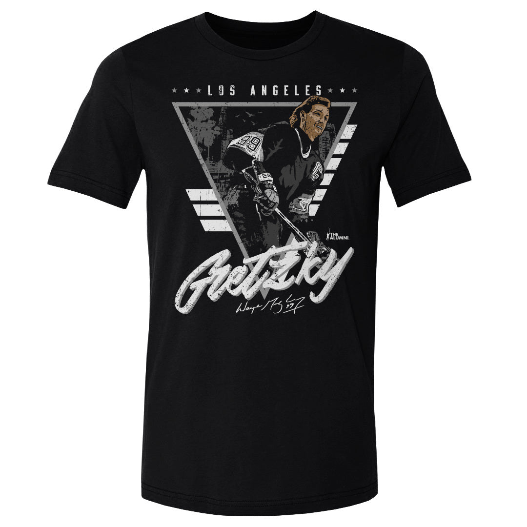Wayne Gretzky Los Angeles Triangle Retro WHT