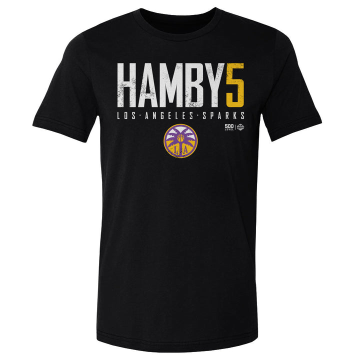 Dearica Hamby Los Angeles Sparks Elite WHT