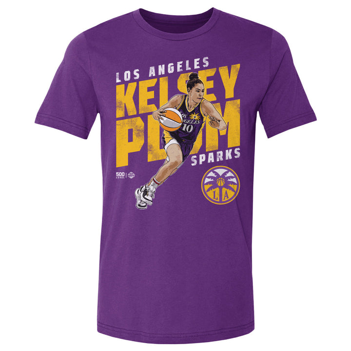 Kelsey Plum Los Angeles Sparks Slant WHT