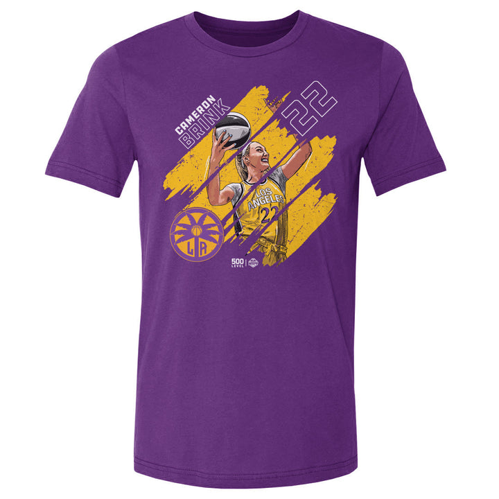 Cameron Brink Los Angeles Sparks Stripes WHT