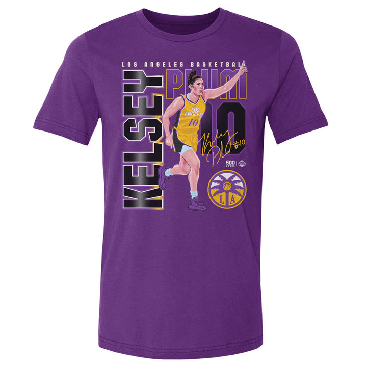 Kelsey Plum Los Angeles Sparks Player Number WHT