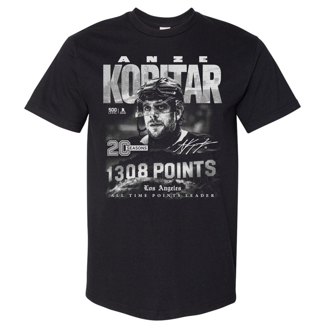 Anze Kopitar Los Angeles All Time Points Leader WHT