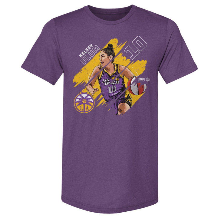 Kelsey Plum Los Angeles Sparks Stripes WHT