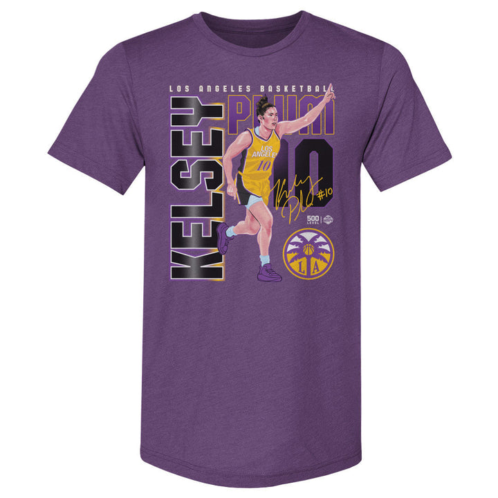 Kelsey Plum Los Angeles Sparks Player Number WHT