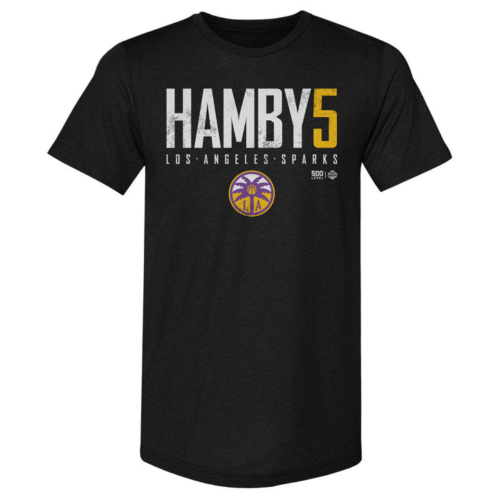 Dearica Hamby Los Angeles Sparks Elite WHT