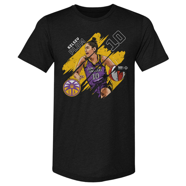 Kelsey Plum Los Angeles Sparks Stripes WHT