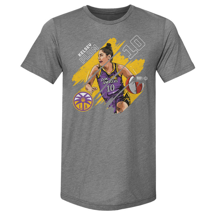 Kelsey Plum Los Angeles Sparks Stripes WHT
