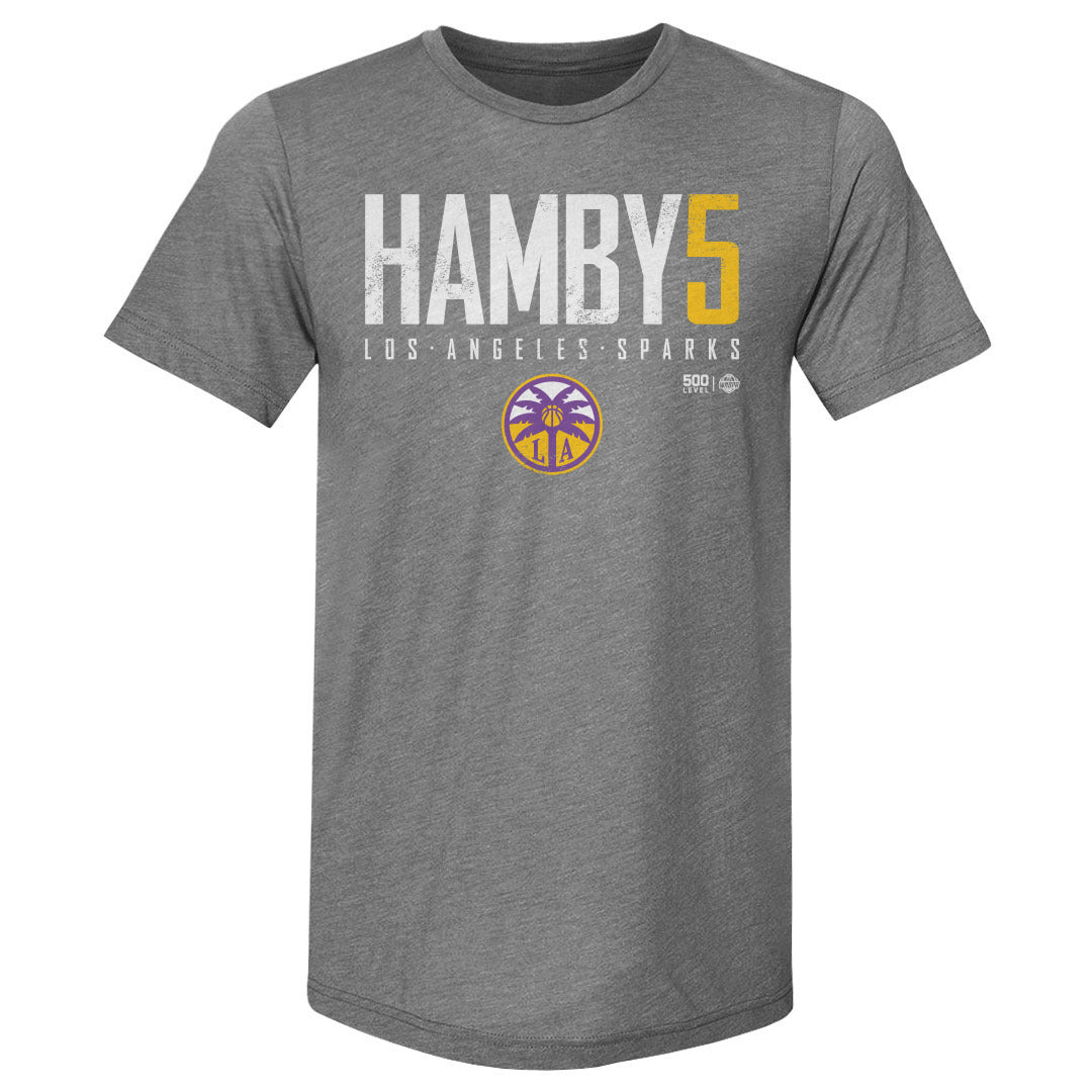 Dearica Hamby Los Angeles Sparks Elite WHT