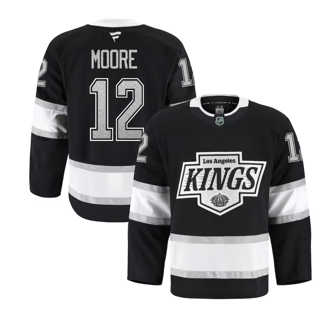 LA Kings Trevor Moore Authentic Pro Home Jersey