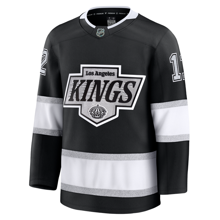 LA Kings Trevor Moore Premium Black Home Jersey