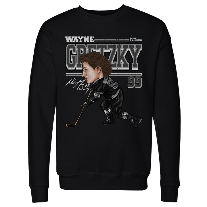 Wayne Gretzky Los Angeles Cartoon WHT
