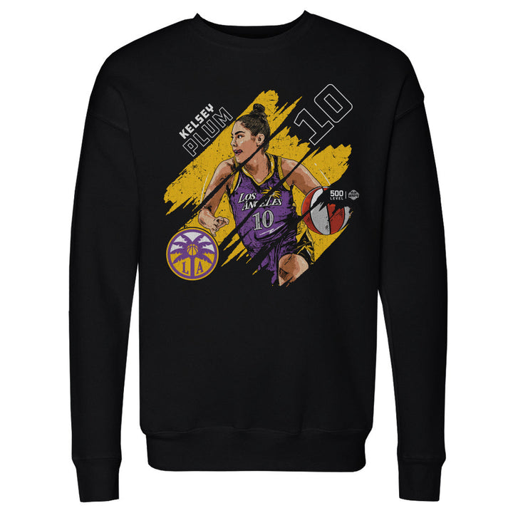 Kelsey Plum Los Angeles Sparks Stripes WHT