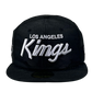 Kings 5950 Script w/ Side Hit Black Fitted Hat