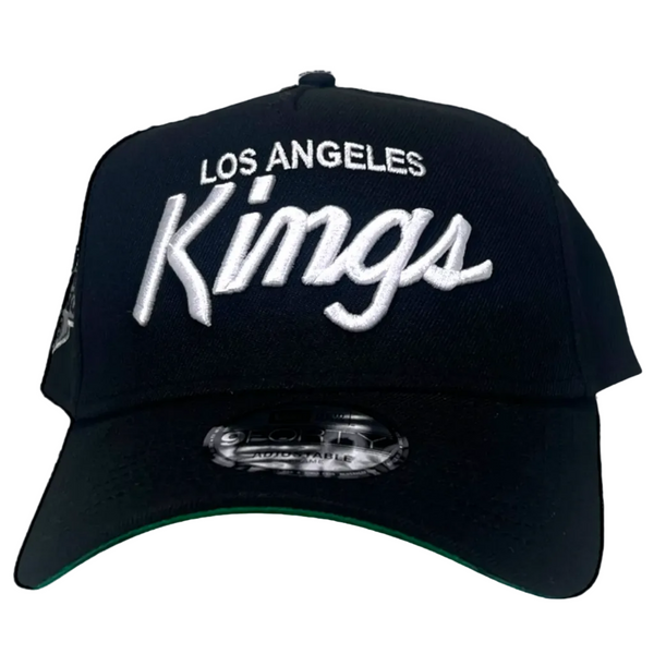 Kings 940AF Script w/ Side Hit Black Adjustable – TEAM LA Store