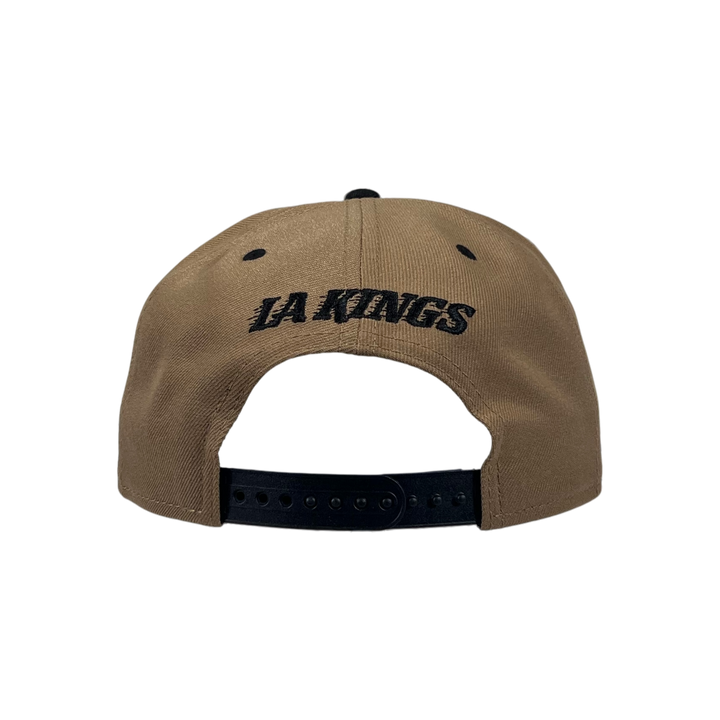 LA Kings 950 Chevy 24 Khaki Black Snapback Hat