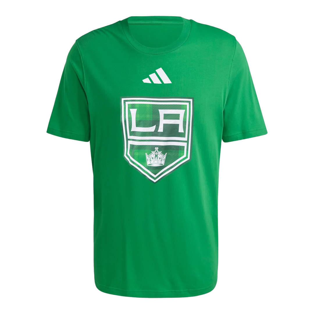 LA Kings Shield Logo Patricks Short Sleeve Tee