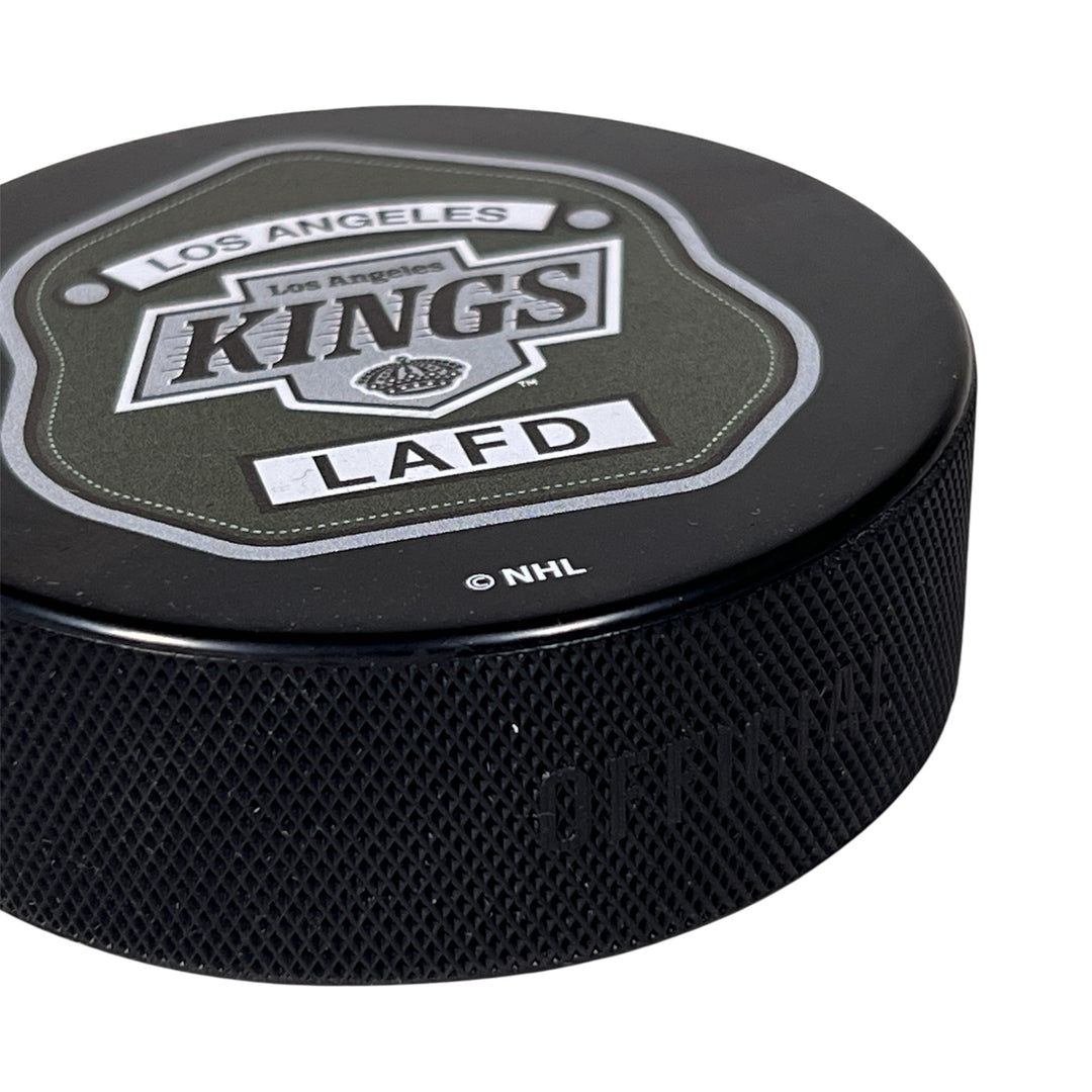 KINGS X LAFD Badge Logo Puck