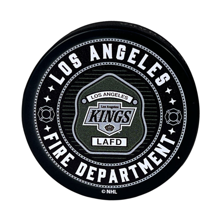 KINGS X LAFD Badge Circle Logo Puck