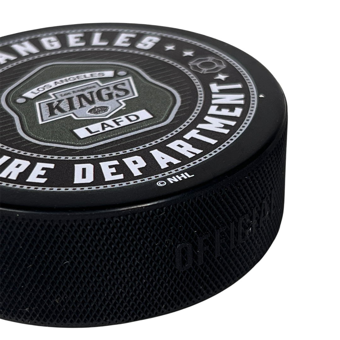 KINGS X LAFD Badge Circle Logo Puck