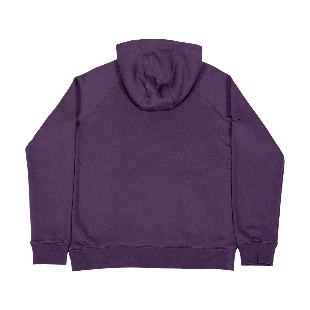 LA Kings Womens Purple Pullover Hoodie