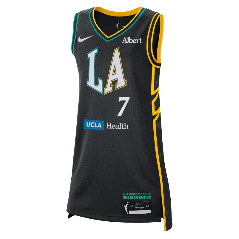 LA SPARKS ARIEL ATKINS NIKE BLACK VICTORY JERSEY