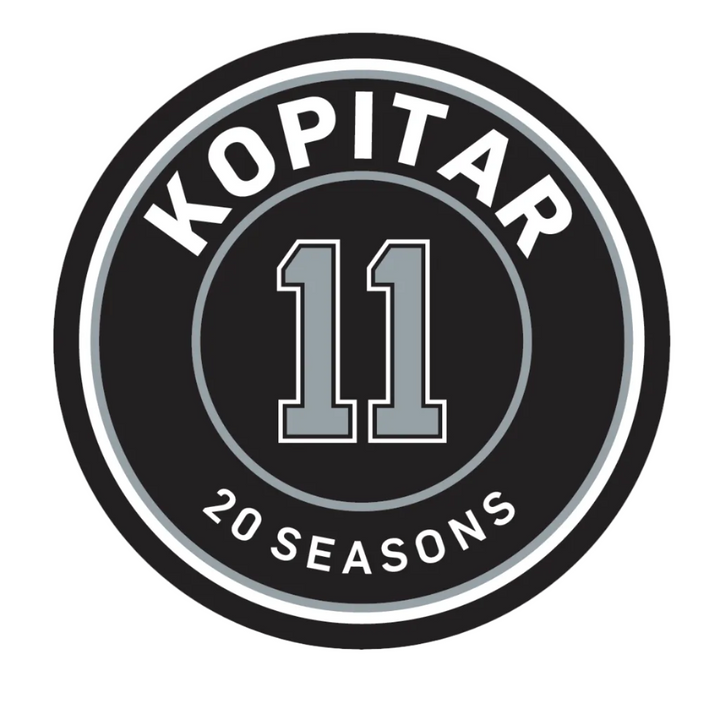 KINGS KOPITAR 1500 GAMES DBL SIDED PUCK