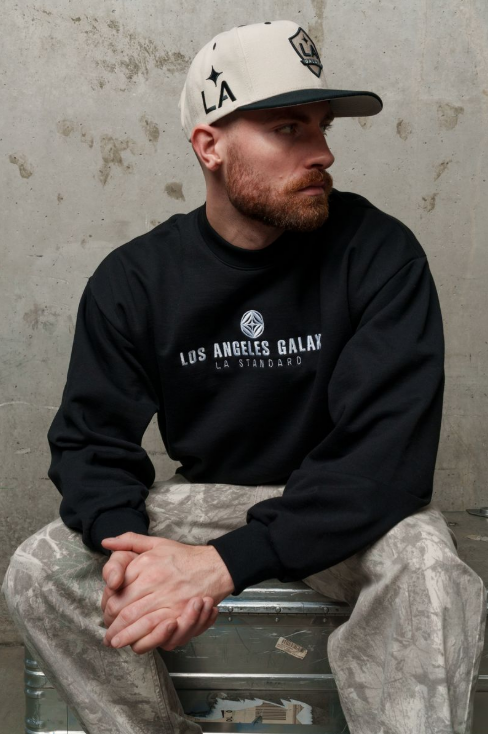LA Galaxy x LA Standard Bar Crewneck - Black