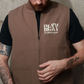 LA Galaxy x LA Standard GLXY Stencil Vest - Brown