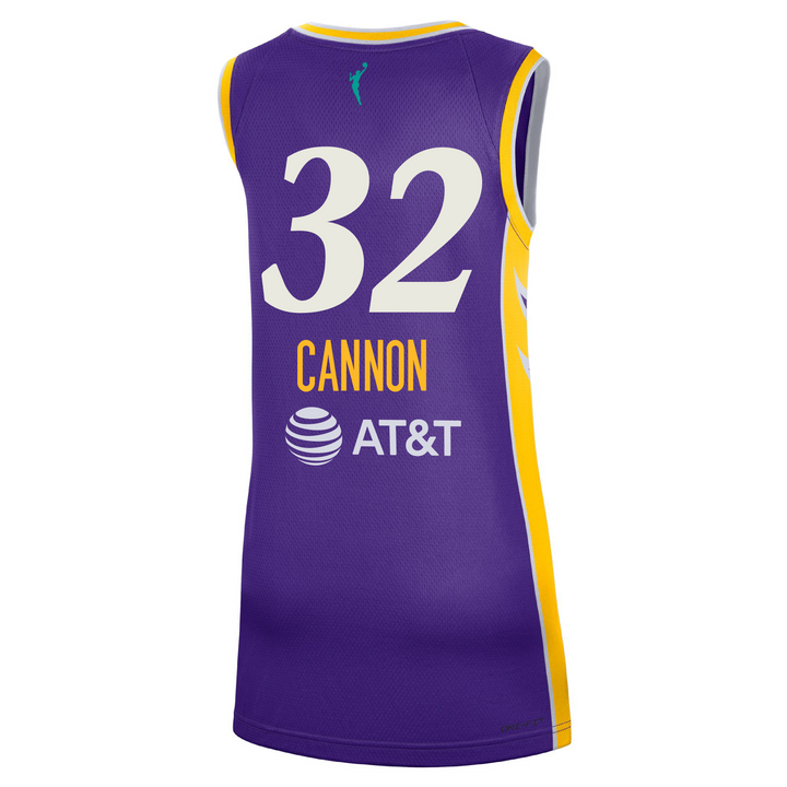 LA SPARKS EMMA CANNON NIKE PURPLE EXPLORER JERSEY