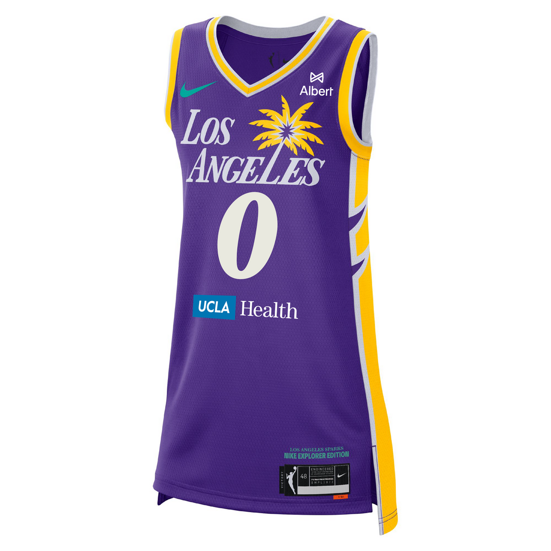 LA SPARKS ODYSSEY SIMS NIKE PURPLE EXPLORER JERSEY