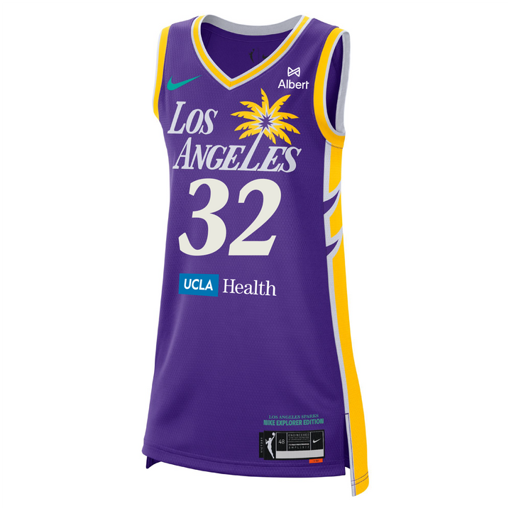 LA SPARKS EMMA CANNON NIKE PURPLE EXPLORER JERSEY