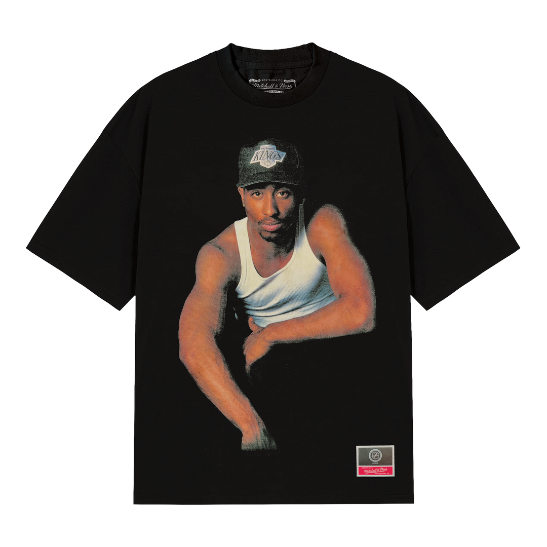 2PAC X LA KINGS MITCHELL & NESS T-SHIRT