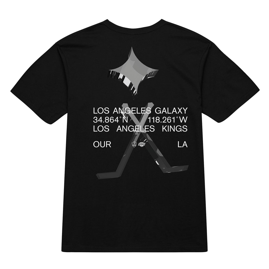 GALAXY X LA KINGS SHORT SLEEVE TEE