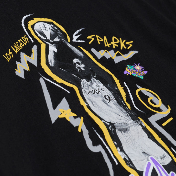 LA Sparks Lisa Leslie Chalked Up SS Tee