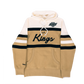 Kings Head Coach Vintage Wordmark Tan Hoodie