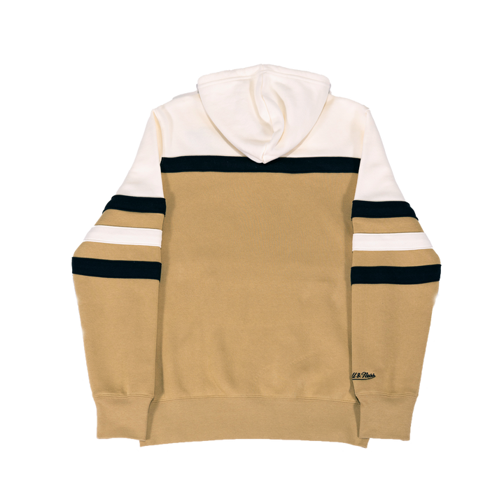 LA Kings Head Coach Vintage Wordmark Tan Hoodie