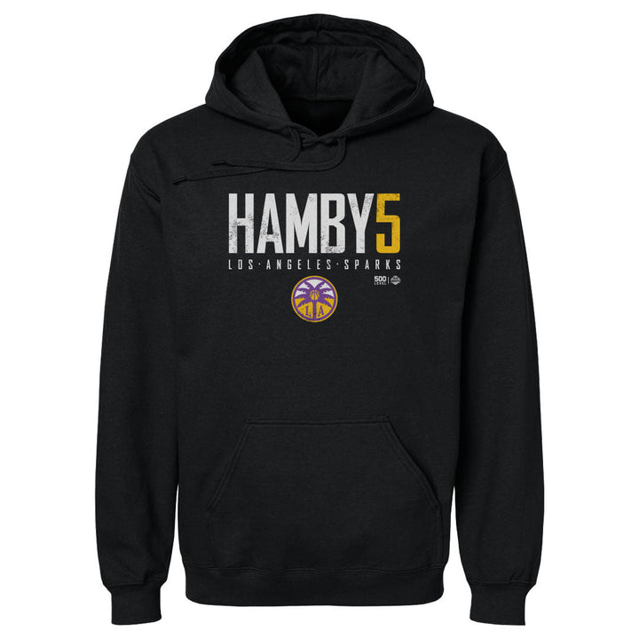 Dearica Hamby Los Angeles Sparks Elite WHT