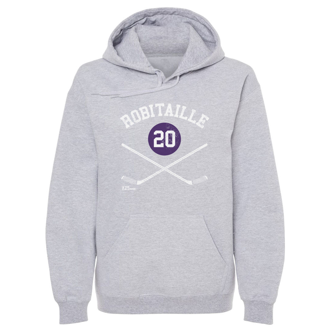 Luc Robitaille Los Angeles 20 Sticks WHT