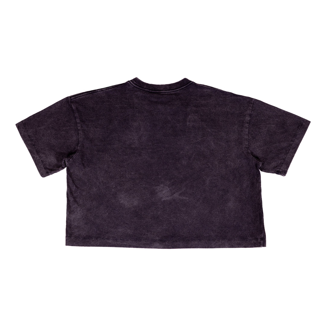 KINGS WMNS ACID WASH M+G SS TOP