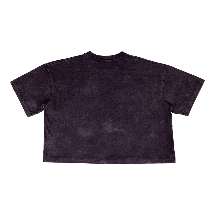 KINGS WMNS ACID WASH M+G SS TOP