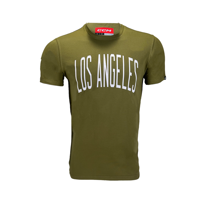 LA Kings Green Los Angeles Short Sleeve Shirt