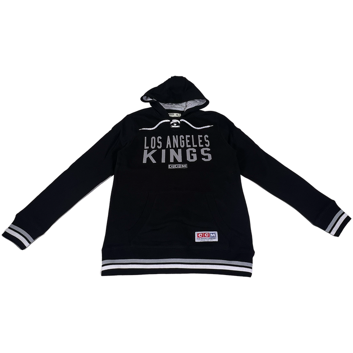 LA Kings Hockey Lace Fleece Pullover Hoodie