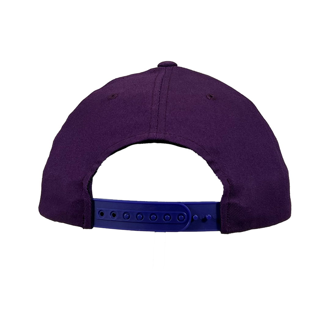 LA Kings CCM Purple Structured Adjustable Hat