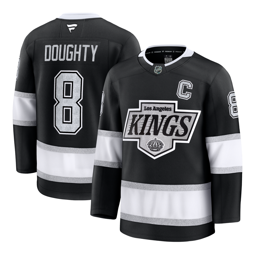 Kings Drew Doughty Premium Black Home Jersey